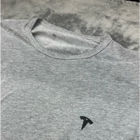 Tesla long sleeve shirt mens grey - Picture 2 of 8